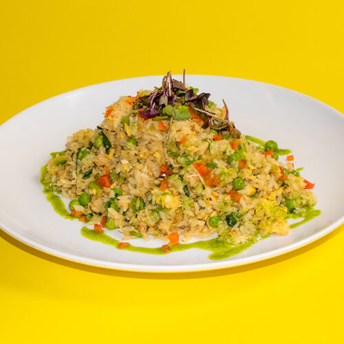 Lump crab fried rice